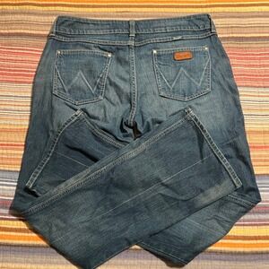 Wrangler‎ Premium Patch Women's Jeans Size 11/12 x 32 Bootcut Denim